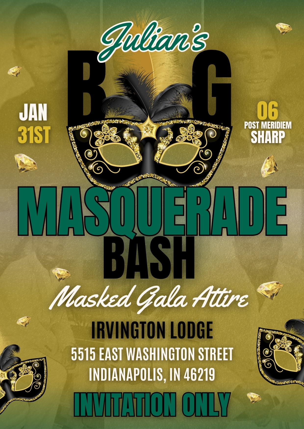 Julian's Masquerade Bash